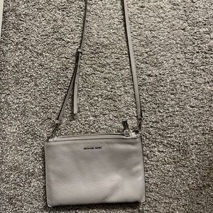 Grey, Michael Kors, Cross Body bag